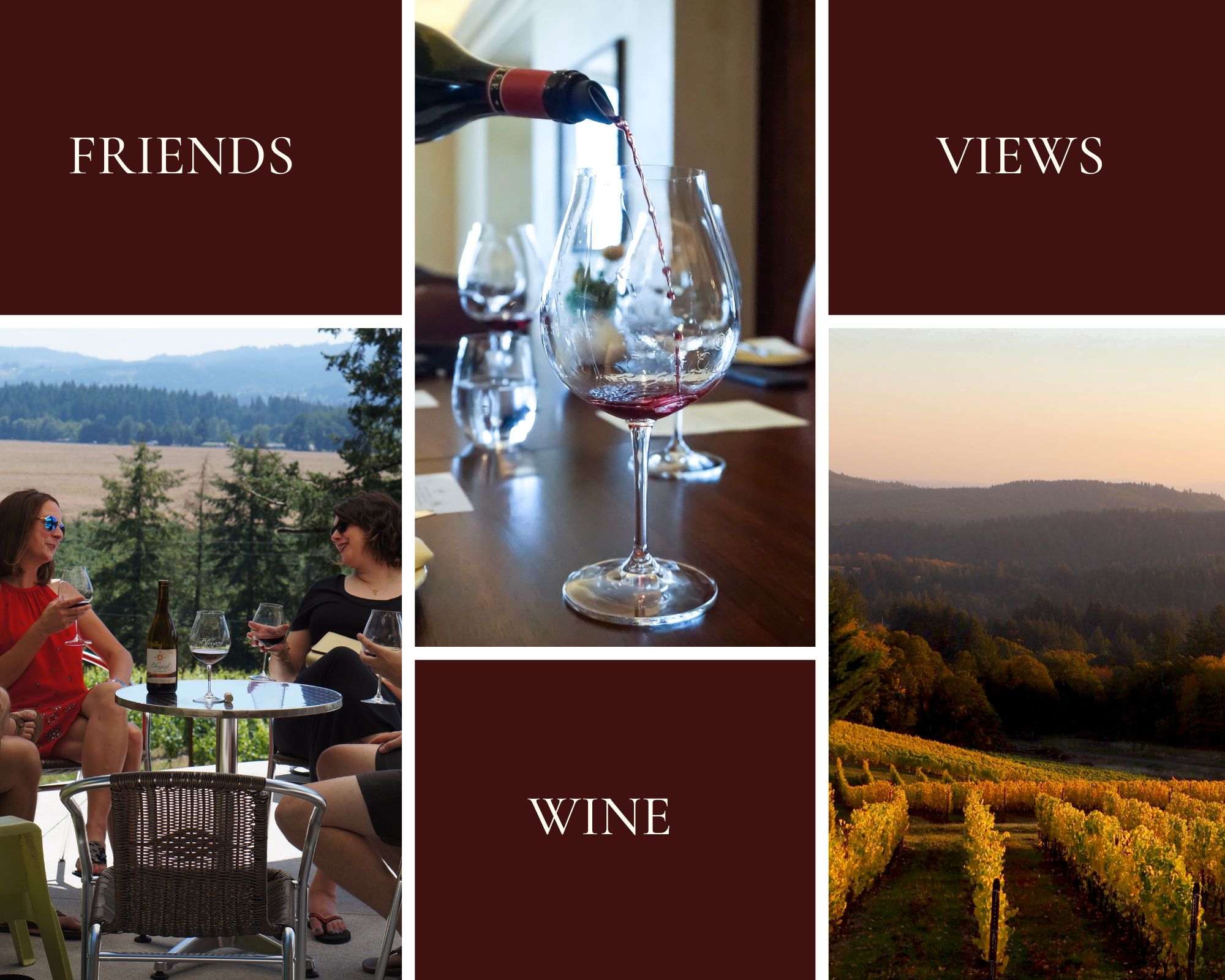 wine tasting limo tours portland oregon